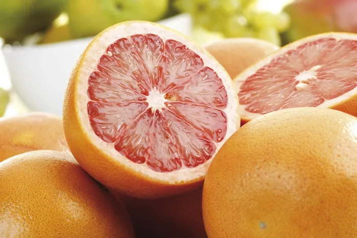 Framed Print : Ruby Red Grapefruits Print (Citrus x paradisi) Framed Print : Ruby Red Grapefruits Print (Citrus x paradisi)