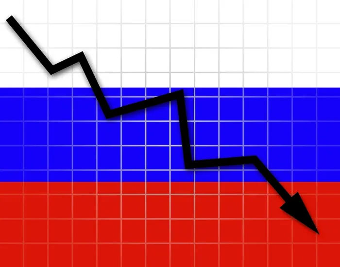 Framed Print : The Russian Flag and Arrow Graph Print Framed Print : The Russian Flag and Arrow Graph Print