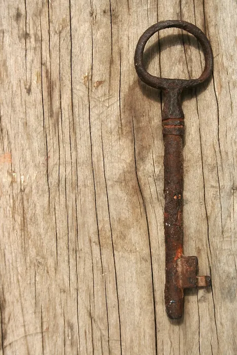 Framed Print : Rust Covered Skeleton Key Print in Cotacachi, Ecuador Framed Print : Rust Covered Skeleton Key Print in Cotacachi, Ecuador