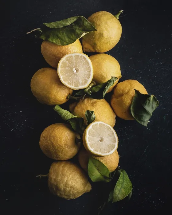Framed Print : Rustic Lemon Arrangement Print Framed Print : Rustic Lemon Arrangement Print