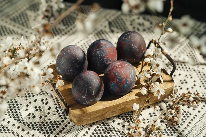 Framed Print : Rustic Easter Egg Composition Print Framed Print : Rustic Easter Egg Composition Print