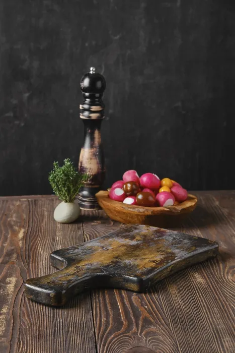 Framed Print : Rustic Kitchen Table Print with Fresh Vegetables Framed Print : Rustic Kitchen Table Print with Fresh Vegetables