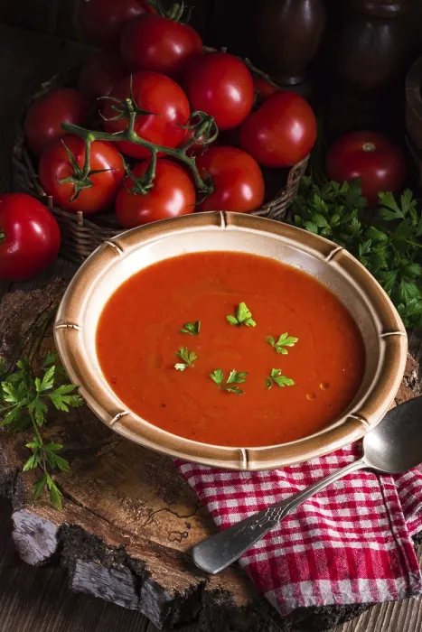 Framed Print : Rustic Tomato Soup Print Framed Print : Rustic Tomato Soup Print