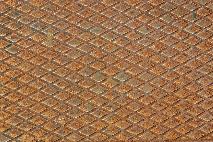 Framed Print : Rusty Iron Plate Print with Distressed Pattern Background Framed Print : Rusty Iron Plate Print with Distressed Pattern Background