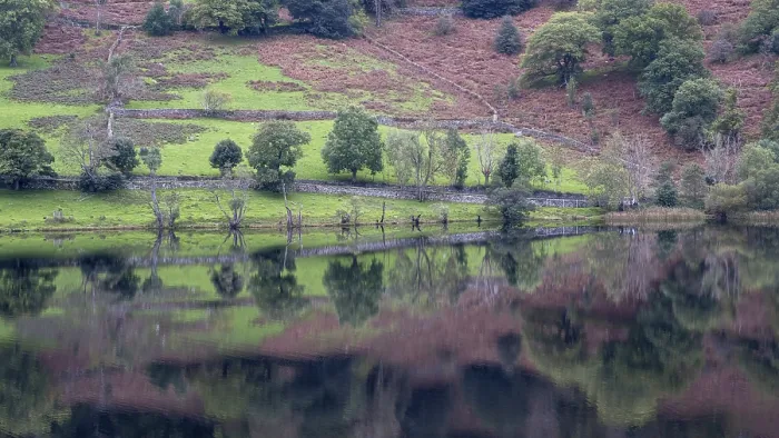 Framed Print : Rydal Water Reflection Print, Lake District, Cumbria Framed Print : Rydal Water Reflection Print, Lake District, Cumbria