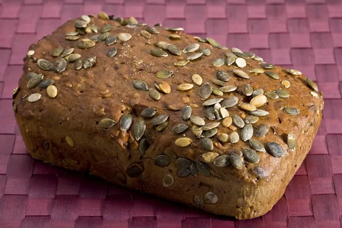 Framed Print : Rye Bread with Pumpkin Seeds Print Framed Print : Rye Bread with Pumpkin Seeds Print