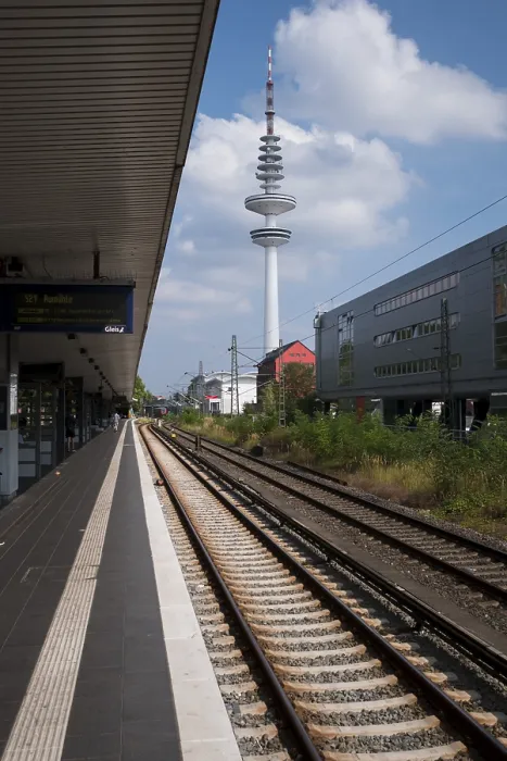 Framed Print : Hamburg TV Tower Print, Sternschanze Station Framed Print : Hamburg TV Tower Print, Sternschanze Station