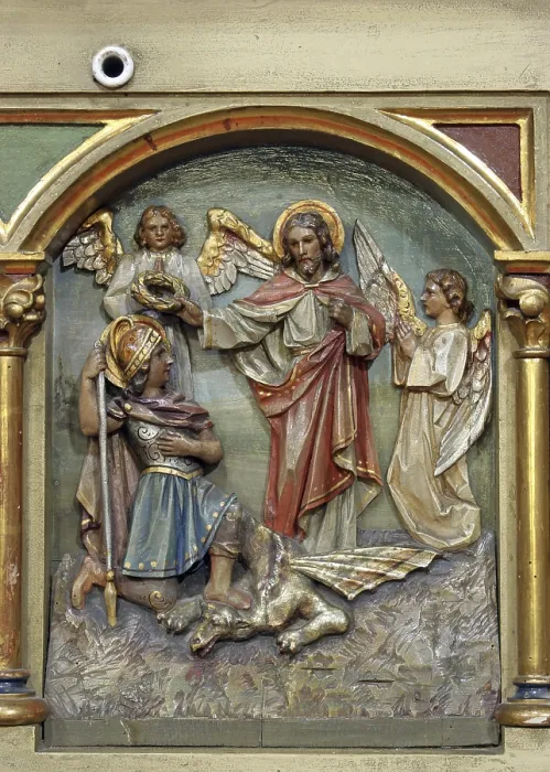 Framed Print : Saint George Print from imageBROKER Framed Print : Saint George Print from imageBROKER