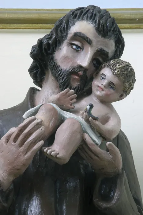 Framed Print : Saint Joseph Print - Image of Saint Joseph