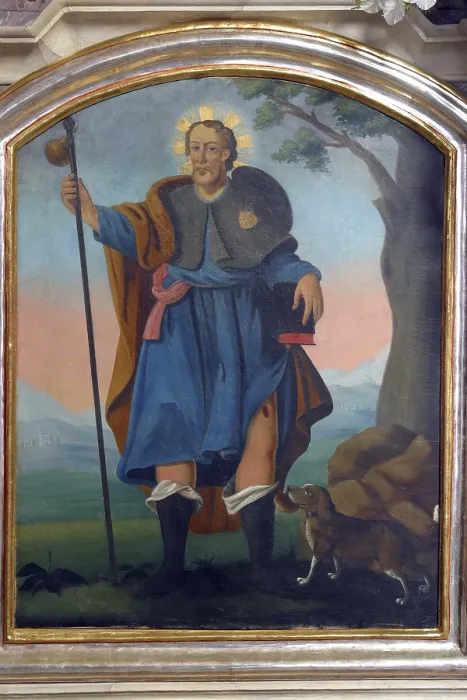 Framed Print : Saint Roch Print - 17th Century Religious Artwork Framed Print : Saint Roch Print - 17th Century Religious Artwork