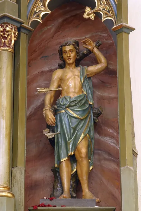 Framed Print : Saint Sebastian Print Framed Print : Saint Sebastian Print