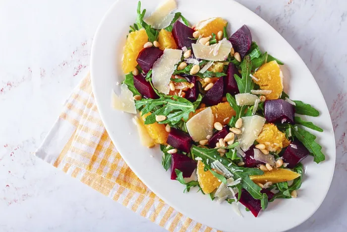 Framed Print : Beet, Orange, and Arugula Salad Print Framed Print : Beet, Orange, and Arugula Salad Print