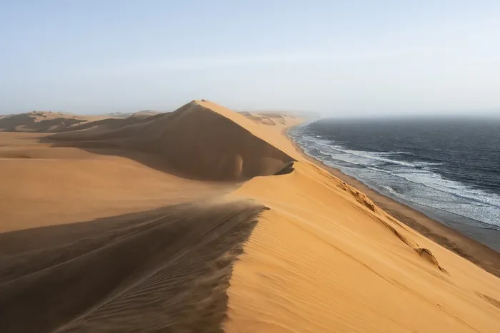 Framed Print : Sand Dunes Print - Namib Desert Evening Scene Framed Print : Sand Dunes Print - Namib Desert Evening Scene