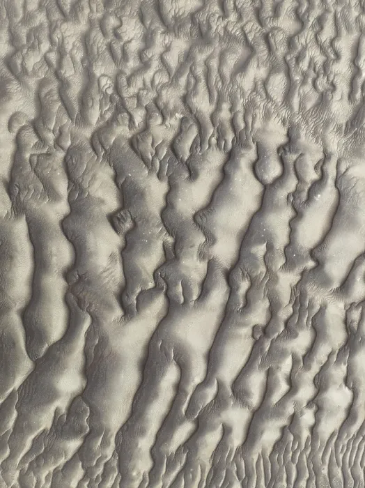 Framed Print : Namib Desert Sand Patterns Print - Aerial View Framed Print : Namib Desert Sand Patterns Print - Aerial View