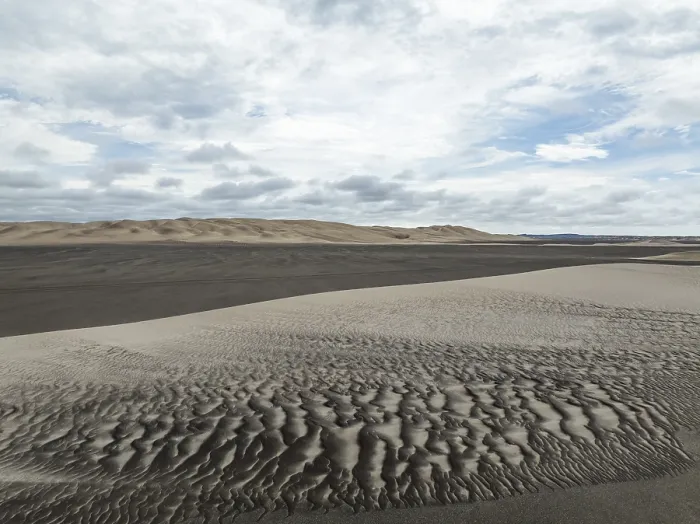 Framed Print : Namib Desert Sand Patterns Print, Aerial View Framed Print : Namib Desert Sand Patterns Print, Aerial View