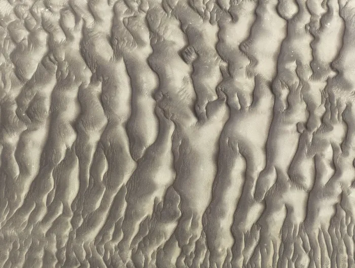 Framed Print : Namib Desert Sand Patterns Print - Aerial Drone View Framed Print : Namib Desert Sand Patterns Print - Aerial Drone View