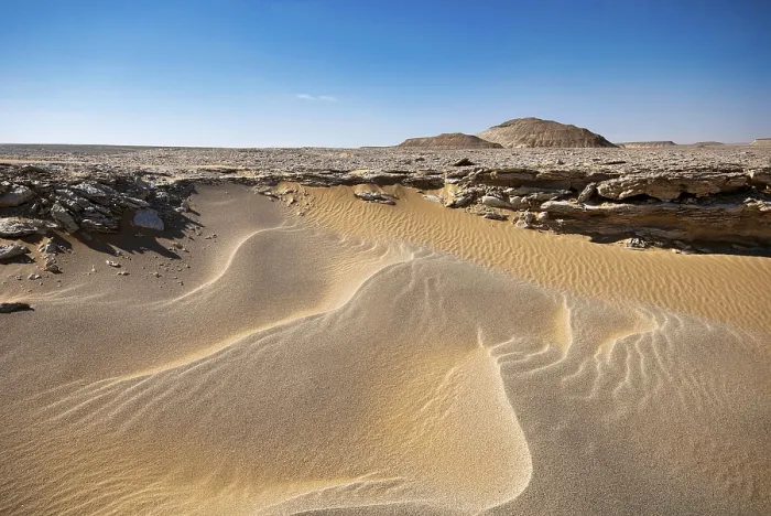 Framed Print : Sand Structures Print, Bahariya Oasis, Egypt Framed Print : Sand Structures Print, Bahariya Oasis, Egypt