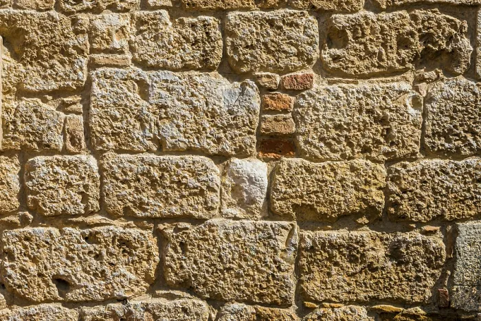 Framed Print : Sandstone Wall Print - Mediterranean Architecture Framed Print : Sandstone Wall Print - Mediterranean Architecture