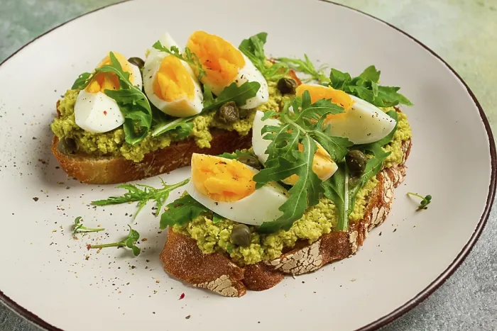 Framed Print : Homemade Breakfast Print: Avocado, Egg and Arugula Sandwich Framed Print : Homemade Breakfast Print: Avocado, Egg and Arugula Sandwich
