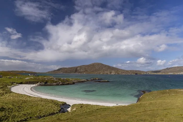 Framed Print : Sandy Beach Print, Vatersay, Outer Hebrides, Scotland Framed Print : Sandy Beach Print, Vatersay, Outer Hebrides, Scotland
