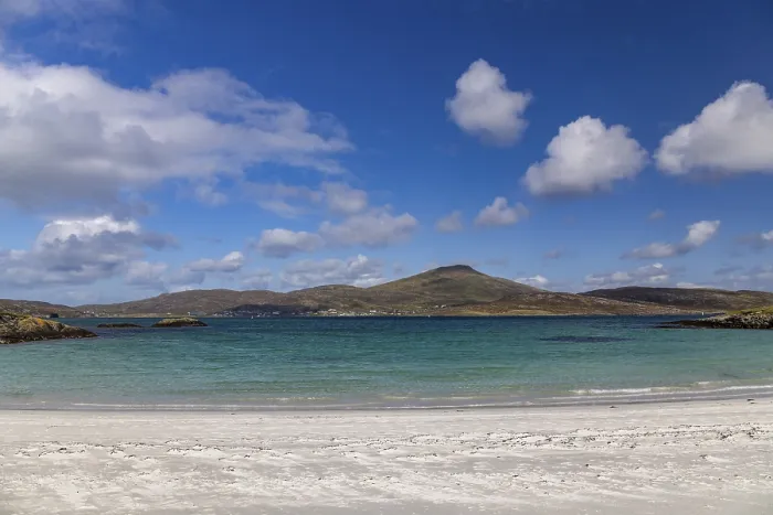 Framed Print : Sandy Beach Print, Vatersay, Outer Hebrides, Scotland Framed Print : Sandy Beach Print, Vatersay, Outer Hebrides, Scotland