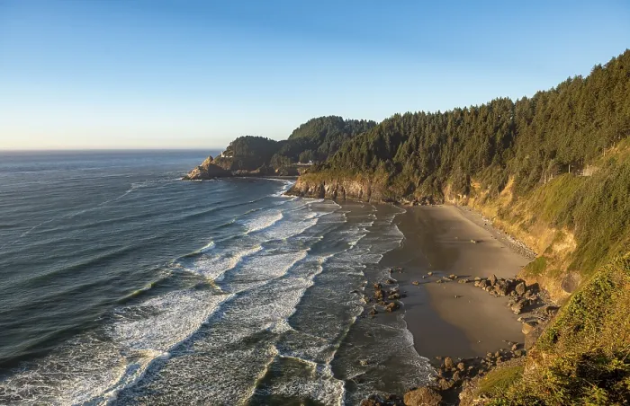 Framed Print : Devils Elbow Sandy Beach Print, Oregon Coast Framed Print : Devils Elbow Sandy Beach Print, Oregon Coast