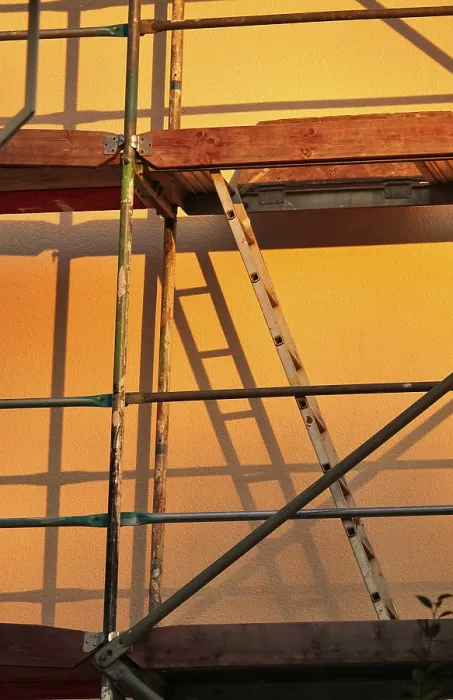 Framed Print : Scaffolding, Germany Print Framed Print : Scaffolding, Germany Print