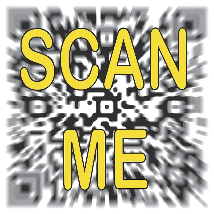 Framed Print : Scanning QR-Code Abstraction Print from imageBROKER Framed Print : Scanning QR-Code Abstraction Print from imageBROKER