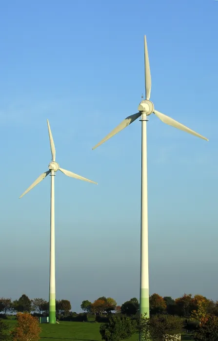 Framed Print : Schmidt Wind Farm Print, Eifel Mountains, Germany
