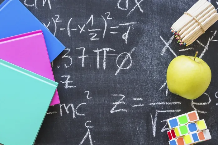 Framed Print : School Board Math Calculations Print Framed Print : School Board Math Calculations Print