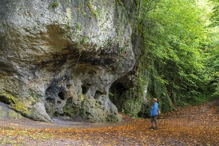 Framed Print : Schweizerhaus Cave Print, Upper Franconia, Germany Framed Print : Schweizerhaus Cave Print, Upper Franconia, Germany