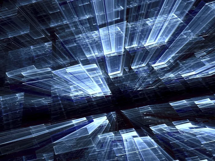 Framed Print : Dark Tech Print: Rectangles Soar to the Horizon Framed Print : Dark Tech Print: Rectangles Soar to the Horizon