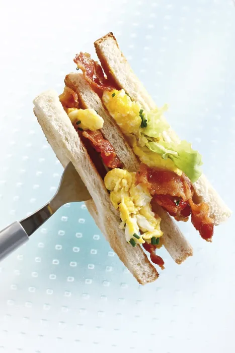Framed Print : Scrambled Eggs and Bacon Print