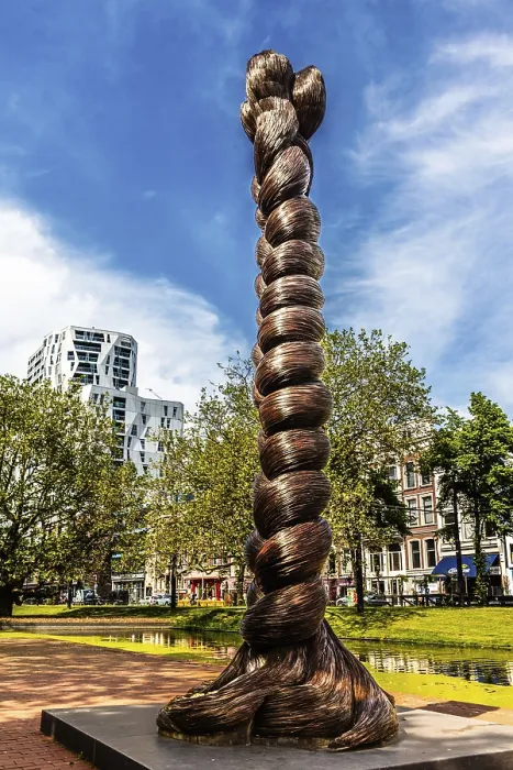 Framed Print : The Plait Print, Westersingel Rotterdam Framed Print : The Plait Print, Westersingel Rotterdam