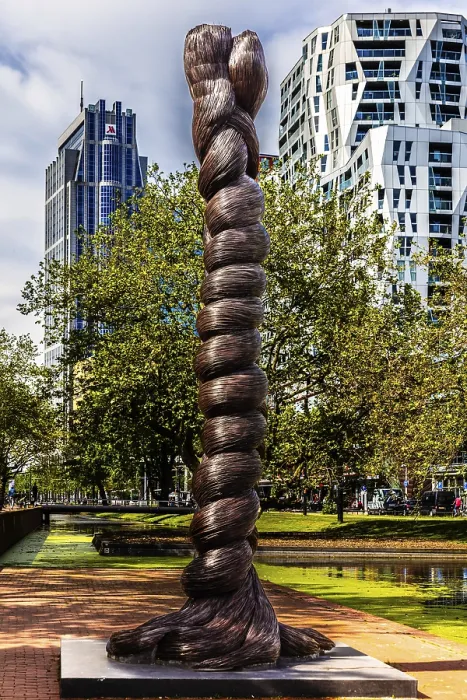 Framed Print : The Plait Print, Westersingel Rotterdam Framed Print : The Plait Print, Westersingel Rotterdam