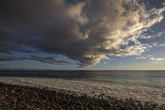 Framed Print : Madeira Evening Cloudscape Print