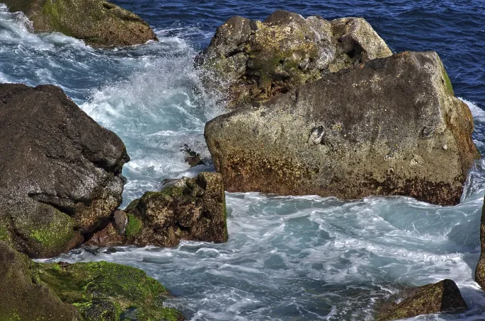 Framed Print : Sea Waves Cliffs Print by ImageBROKER Framed Print : Sea Waves Cliffs Print by ImageBROKER