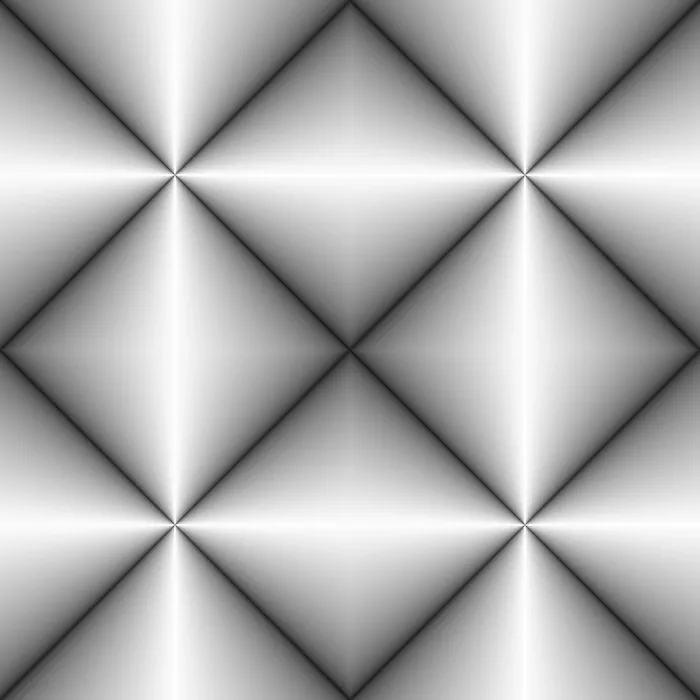 Framed Print : Seamless Pattern Print - Geometric Design