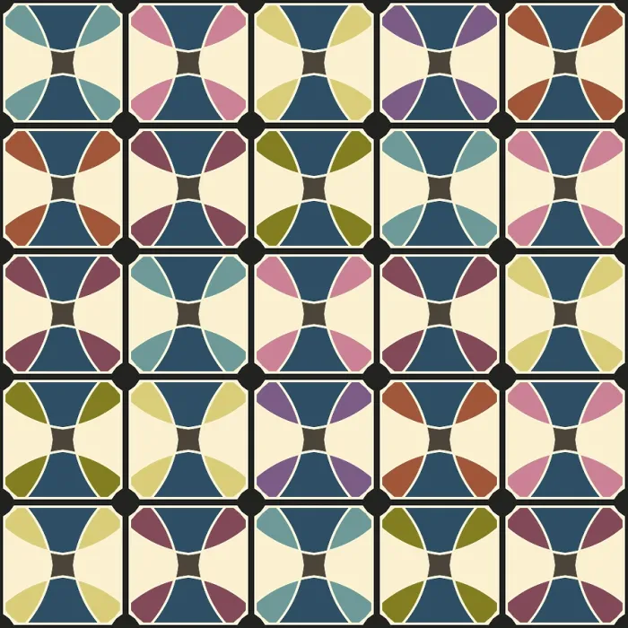 Framed Print : Seamless Pattern Print for Interior Design Framed Print : Seamless Pattern Print for Interior Design