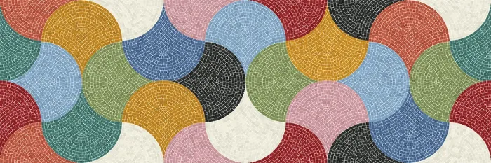 Framed Print : Seamless Mosaic Tile Print Design Framed Print : Seamless Mosaic Tile Print Design
