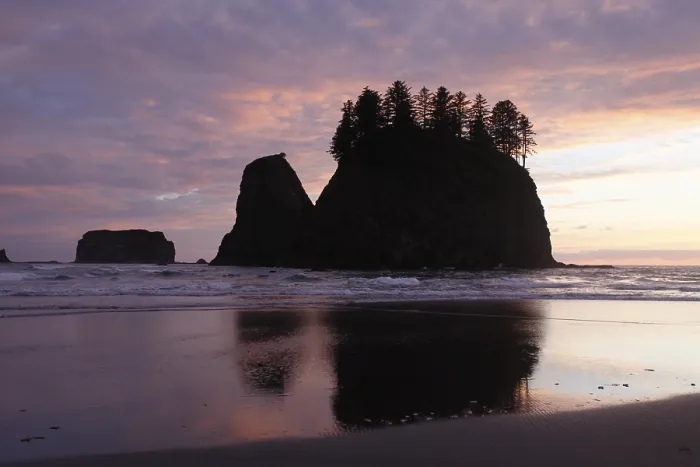 Framed Print : Second Beach at La Push Print, Olympic Coast, Washington Framed Print : Second Beach at La Push Print, Olympic Coast, Washington