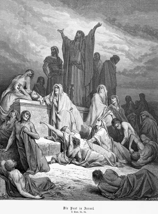 Framed Print : Second Book Samuel, Chapter 24 Print: Plague of Israel Framed Print : Second Book Samuel, Chapter 24 Print: Plague of Israel