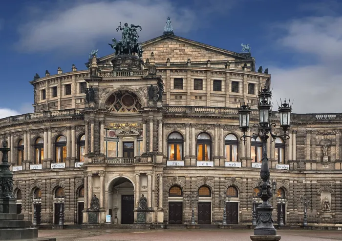 Framed Print : Semper Opera House Print from Dresden Germany Framed Print : Semper Opera House Print from Dresden Germany