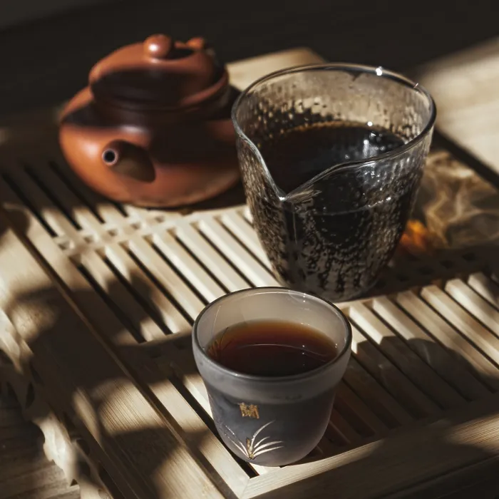 Framed Print : A Serene Tea Setup Print Framed Print : A Serene Tea Setup Print