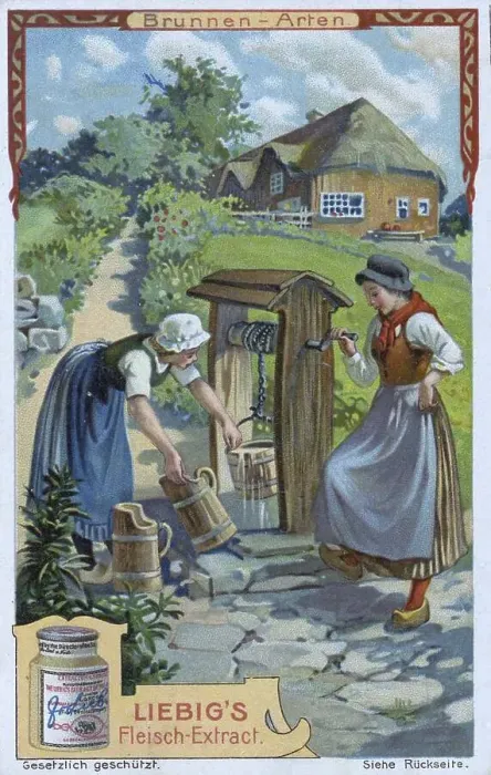 Framed Print : Small Draw Well Print, Digitally Restored Framed Print : Small Draw Well Print, Digitally Restored