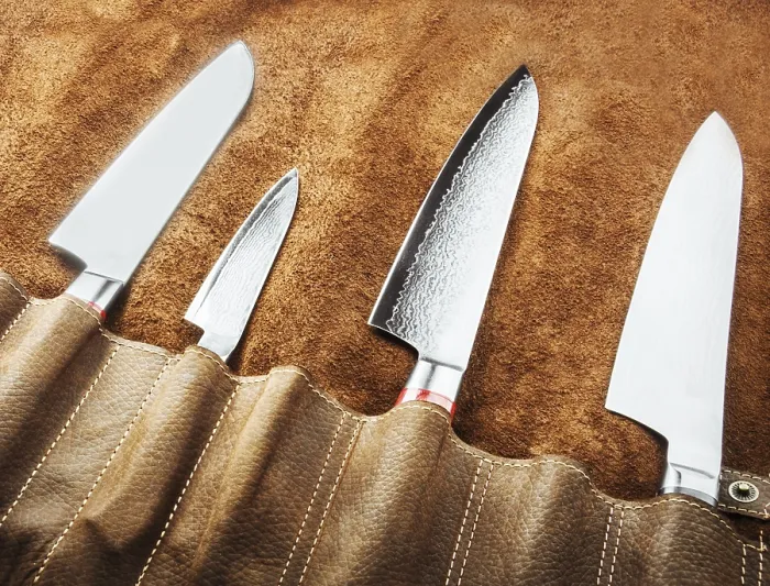 Framed Print : Set of Professional Cook Tools Print - View from Above Framed Print : Set of Professional Cook Tools Print - View from Above