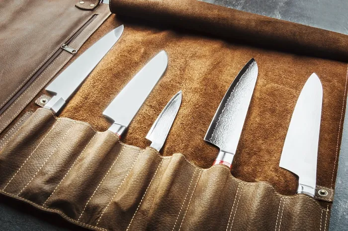 Framed Print : Set of Professional Cook Tools Print - View from Above Framed Print : Set of Professional Cook Tools Print - View from Above