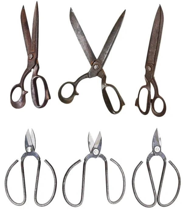 Framed Print : Retro Tailoring Scissors Print Framed Print : Retro Tailoring Scissors Print