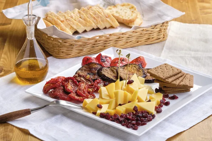 Framed Print : Set of various appetizers for wine Print Framed Print : Set of various appetizers for wine Print