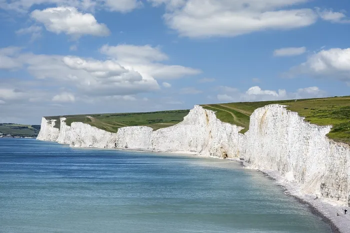 Framed Print : The Seven Sisters Chalk Cliffs Print, East Sussex, England Framed Print : The Seven Sisters Chalk Cliffs Print, East Sussex, England